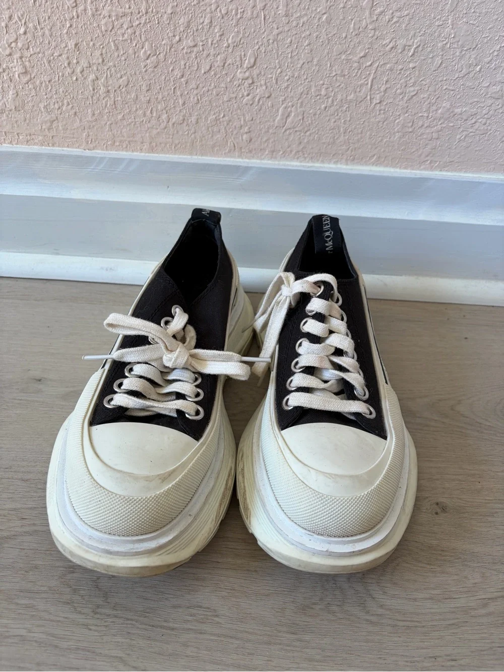 Alexander McQueen chunky platform